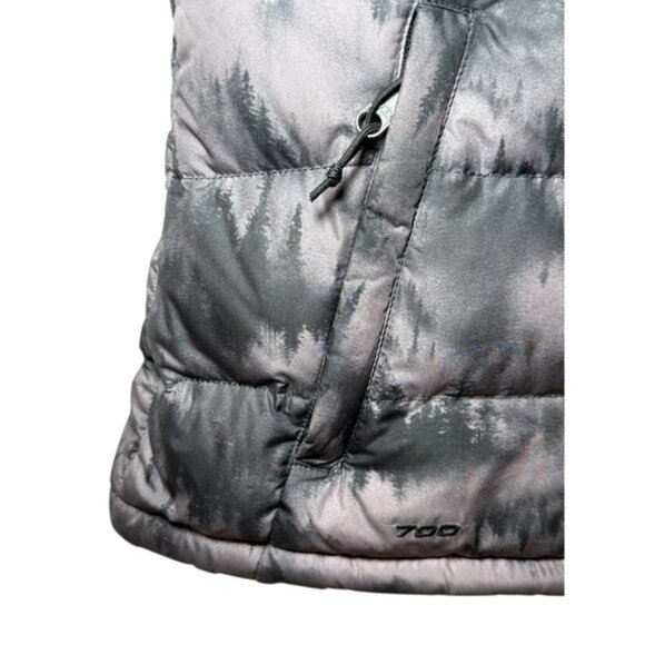 The North Face Womens M Nuptse 2 700 Goose Down Puffer Vest Forrest Print - Picture 8 of 11